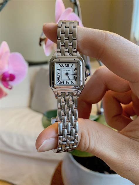 panthere de cartier watch replica|cartier panthere watch stainless steel.